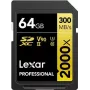 Lexar Professional 2000x 64 GB SDHC UHS-II Klasse 10 (LSD2000064G-BNNNG)