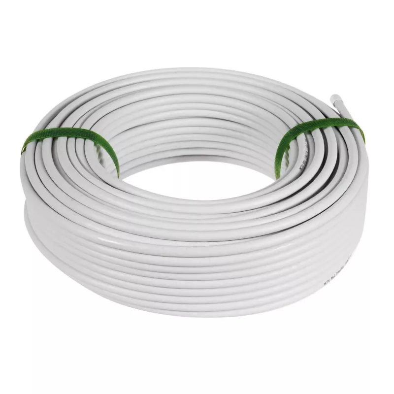 Coaxial cable Maclean MCTV-471 RG-6/U 50 m White