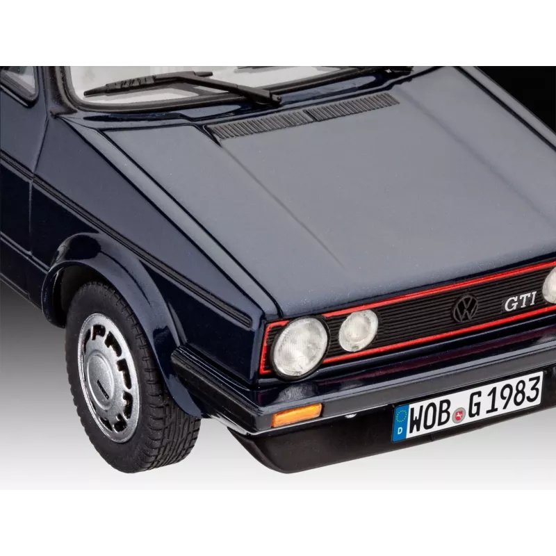 Car model Revell 35 Years VW Golf 1 GTI Pirelli