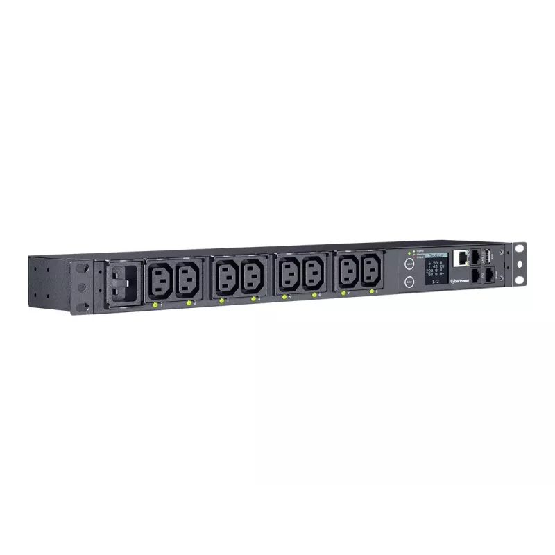 CyberPower PDU41005 power distribution unit (PDU) 8 AC outlet(s) 1U Black