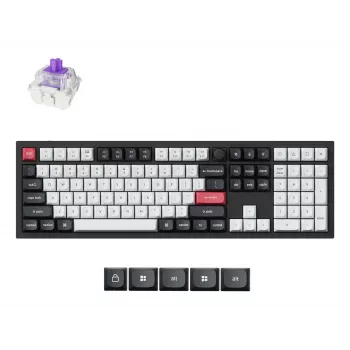 Mechanical keyboard Keychron Q6H-M1 Wireless RGB Carbon Black