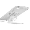 Desk table stand MACLEAN MC-909W adjustable height white for tablets and devices