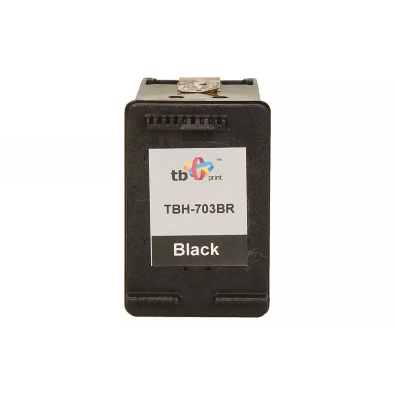 Print, Cartucce, Ink HP DJ D730/F735 Black remanufactured TBH-703BR (HP Nr. 703 CD887AE)