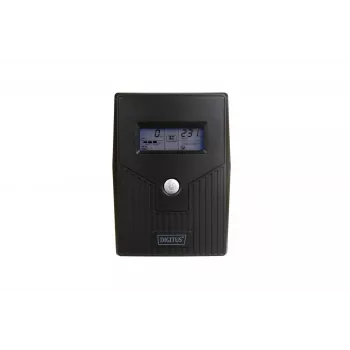 Uninterruptible Power Supply DIGITUS DN-170064-LCD-B 800VA 480W Line-Interactive with LCD