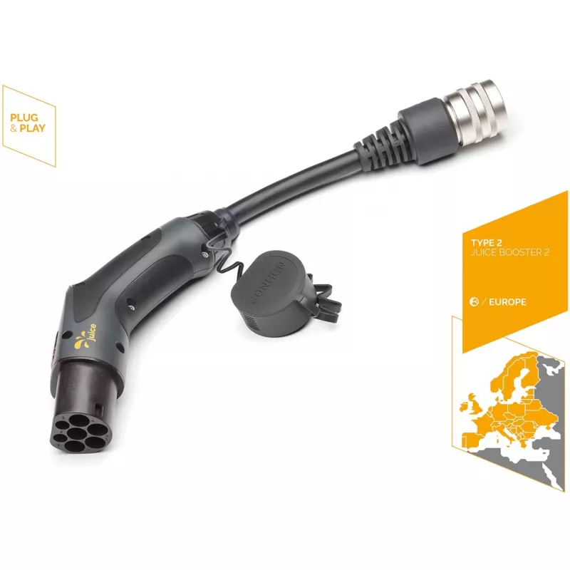 Electric Vehicle Charging Accessories Juice Technology EA-JCT2 Black