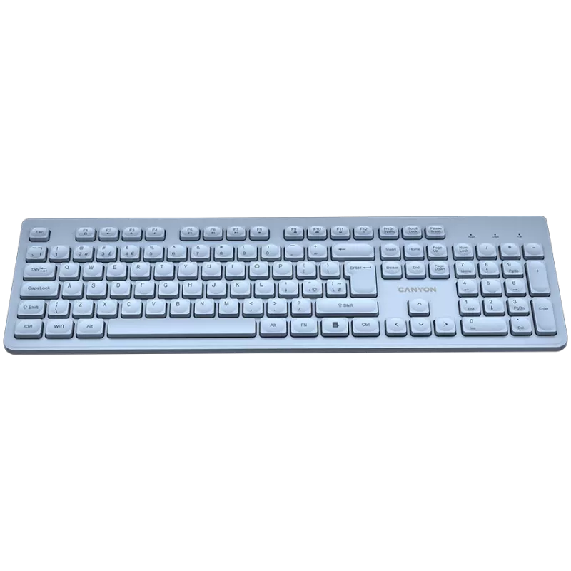 CANYON keyboard HKB-W01 UK/US AAA Wireless Blue
