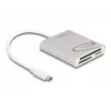 Card Reader DeLOCK 91005 USB 3.2 Gen 1 Type-C Grey CF MMC MicroSD