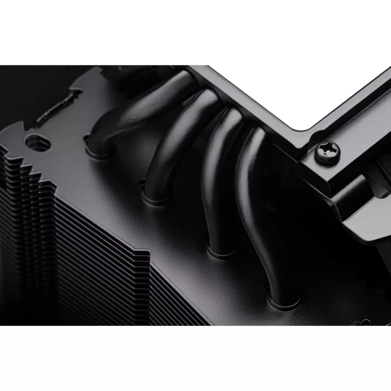 CPU cooler Noctua NH-D9L CHROMAX.BLACK — 92 mm fan, 400–2000 RPM, 22.6 dB, dimensions 95×95×110 mm, weight 531 g
