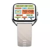 Smartwatch Zeblaze GTS 4 — 1.94 inch (4.93 cm) AMOLED 466×466 px, Touchscreen, Wi‑Fi, Metal Case, Silicone Band (White)