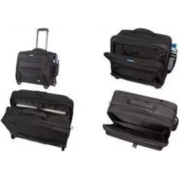 LIGHTPAK Laptop-Trolley RPET Synthetic Fibre black (46215)