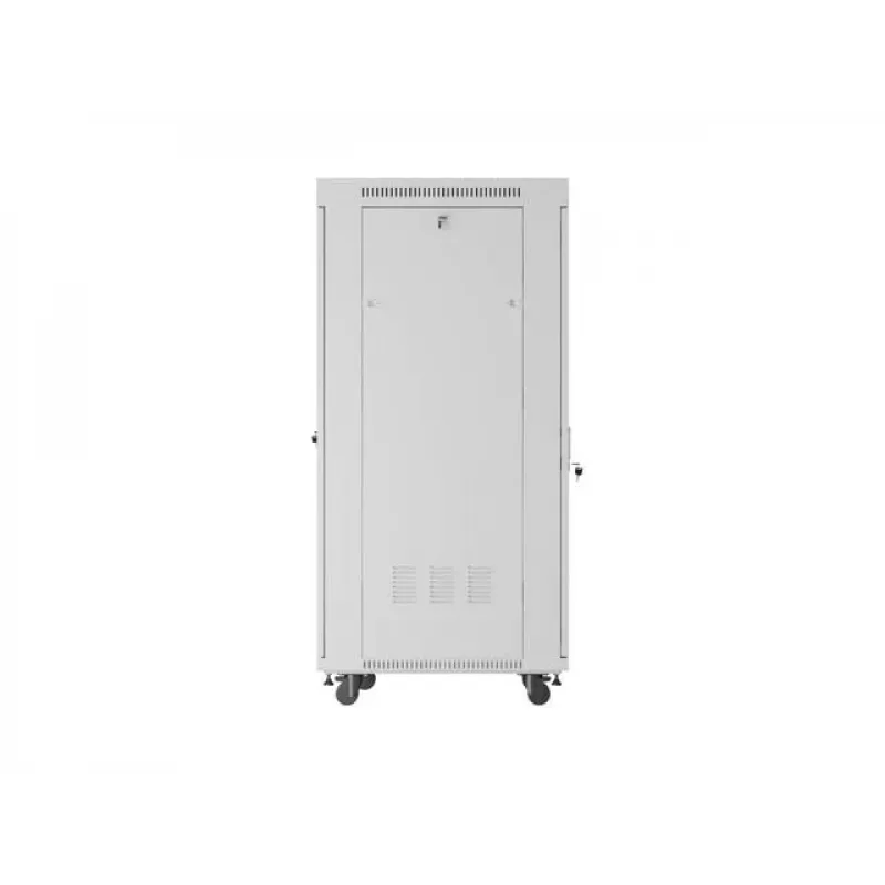 19 inch 32U LANBERG Standing Rack Cabinet 600×800 mm Gray with Glass Door and LCD (Flat Pack)