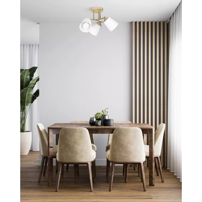 Activejet AJE-EMILY 3P GOLD E27 pendant lamp 3x40W
