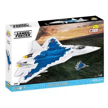 Construction Set Cobi SU-57 Felon, 928 pieces – Cobi model COBl-5909