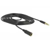 Audio Cable DeLOCK 84667 2m 3.5mm Black