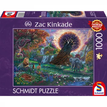 Jigsaw Puzzle schmidt spiele Zac Kinkade The Garden of Eden 1000 pieces