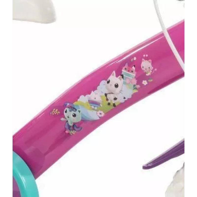 Children's bicycle HUFFY GABBI 12 inch wheel, pink, coaster brake, training wheels, foam tires