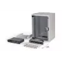 DIGITUS SOHO PRO 9U 10 inch Wall-Mounted Network Cabinet Kit, Grey, 315x300mm, with Switch, Patch Panel, Cables