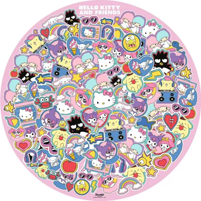 Jigsaw puzzle Ravensburger Hello Kitty and Friends — 500 pieces, round