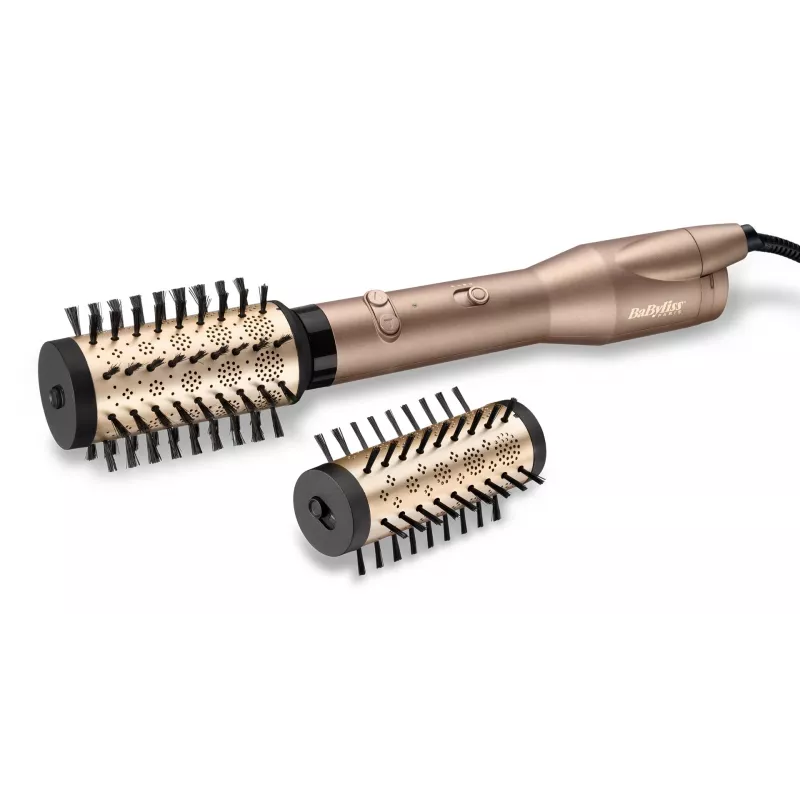 Hair dryer and curling iron Babyliss AS952E, gold