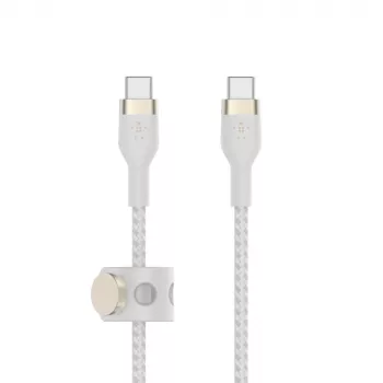 Belkin BOOSTCHARGE PRO Flex USB Cable 1 m USB 2.0 USB C White (CAB011BT1MWH)