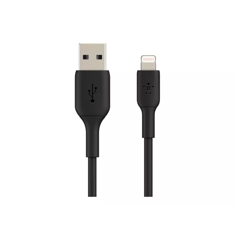 Lightning Cable Belkin CAA001BT2MBK 2m Black