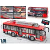 Toy bus with lights, sound and opening door Madej model 012865