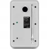 Digital radio TECHNISAT DigitRadio 317 White — FM and DAB+ reception, compact tabletop design