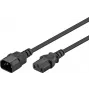 Goobay IEC Appliance Extension, 1,8 m, Black (59570)
