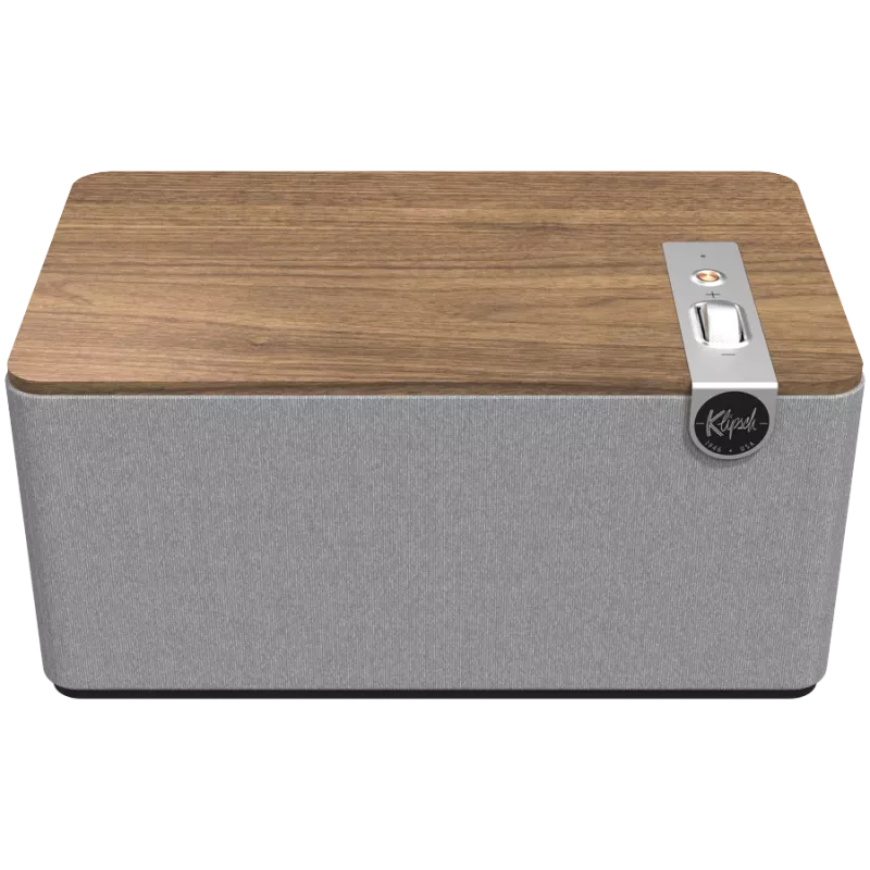 Klipsch the Three Plus Premium Bluetooth Speaker System walnut USB RCA...