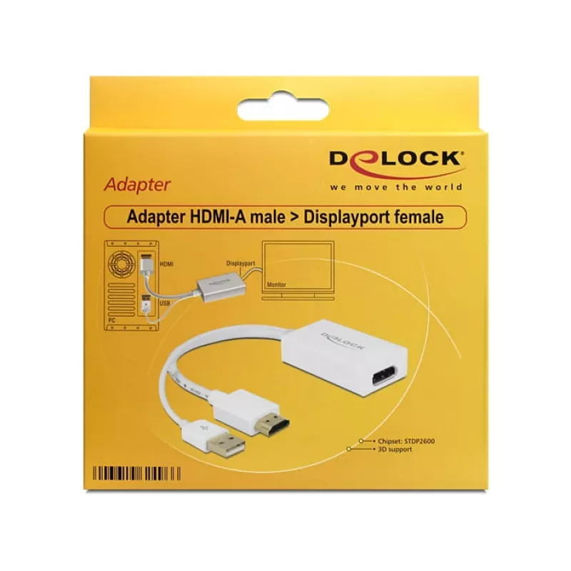 Video cable adapter DeLOCK 62496