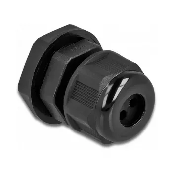 Cable Gland DeLOCK 60373 Black Plastic 2 pcs