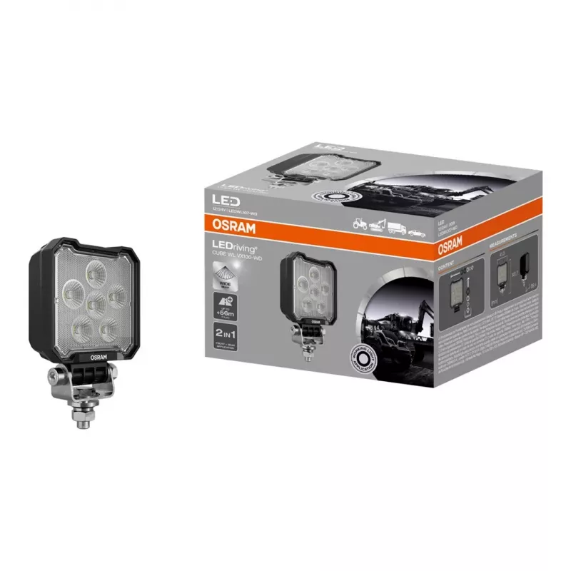 LEDvance Osram CUBE WL VX100-WD LED 10W 3000K lamp for vehicle lighting