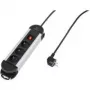 Power strip Renkforce 315A-CMB — 3-socket black/silver with switch