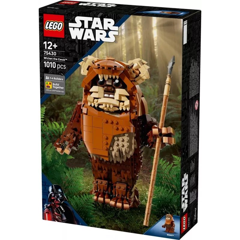 LEGO Star Wars Construct Wicket the Ewok 75430 building set — 1010 pieces, 230 mm model, age 12+