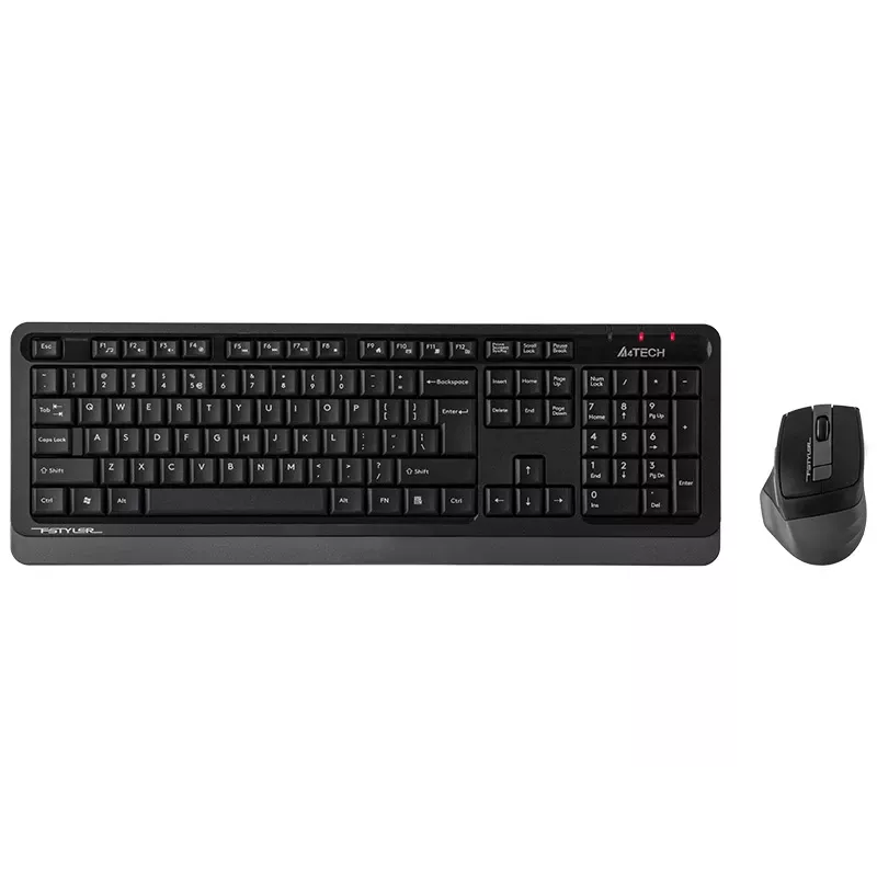 Wireless mouse A4Tech FStyler 47478 2.4G Nano Grey ergonomic design