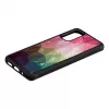 Protective phone case iKins for Samsung Galaxy S20 — water flower pattern, black