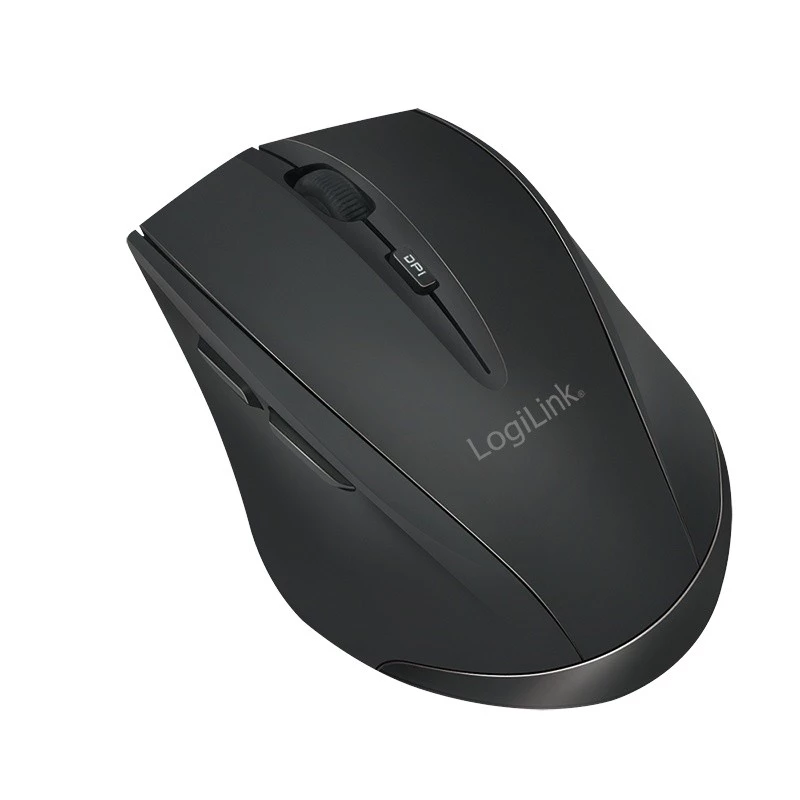 Logilink Wireless mouse BT5.0, ergonomic, black