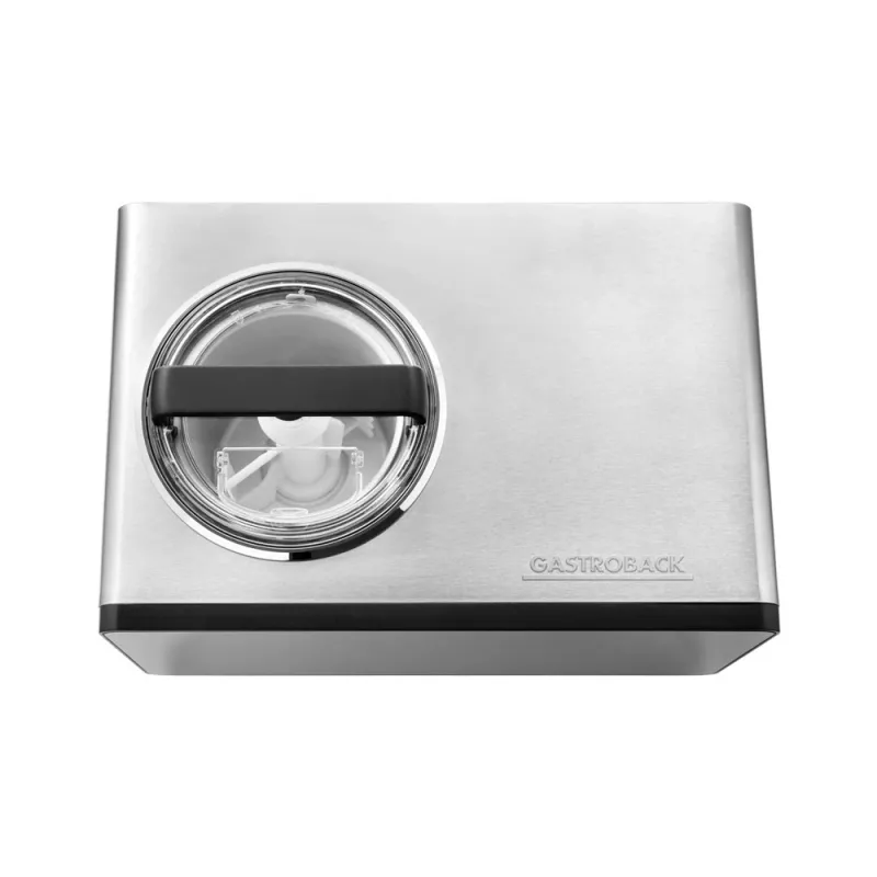 Traditional ice cream maker Gastroback Design Advanced Control 1.5 L 150 W Black Satin steel