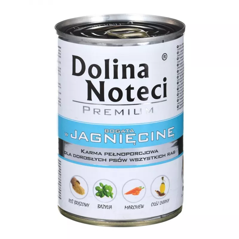 DOLINA NOTECI Premium Rich in Lamb wet dog food, 400 g