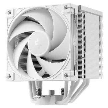 Processor air cooler DeepCool AK500 G2 WH, 120 mm fan, max air pressure 3.33 mmH2O, 117×129×159 mm, white