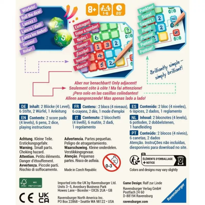 Brilliant, Dice Game