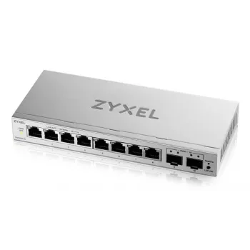 Managed L2 Gigabit Switch Zyxel GS1200-10v3 — 8x Gigabit (10/100/1000), 20 Gbps, MAC 4000, desktop, grey