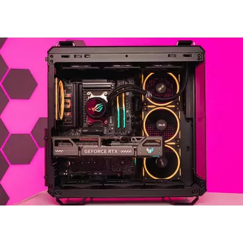 DistriNode Build-Your-Own Gaming PC — Ryzen 7 9800X3D + RTX 5070 Ti, 32GB DDR5
