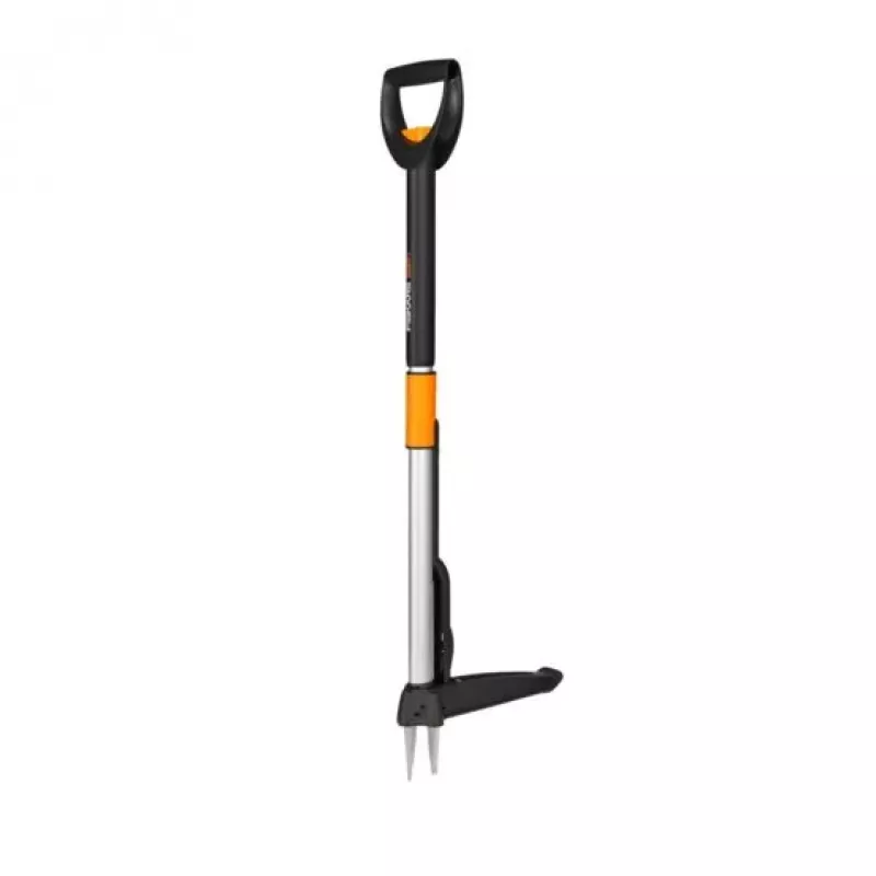 Weeder Fiskars 1020125 metal-handle garden weeder, depth 1190 mm, width 30 mm, weight 1.25 kg