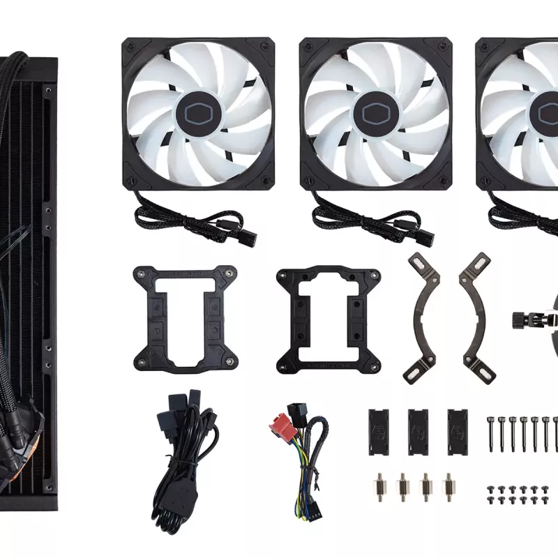 Liquid cooling kit Cooler Master MasterLiquid 360L Core ARGB 12 cm Black