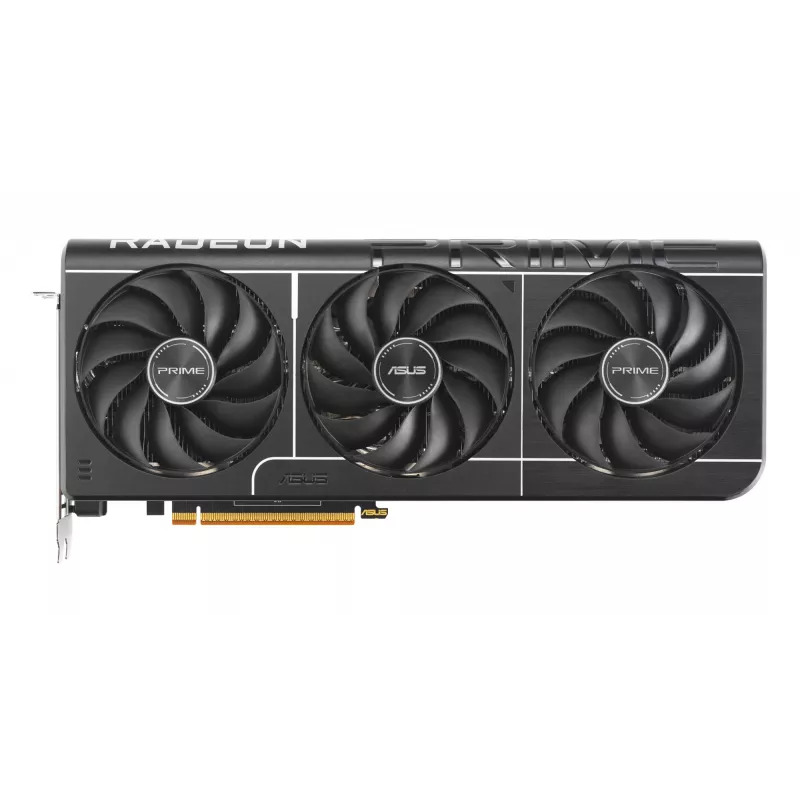 Graphics Card ASUS PRIME RX 9070 XT 16GB GDDR6 PCIe 5.0, 256-bit, 3x DisplayPort 2.1a, HDMI 2.1b, 3x8-pin, 312×130×50 mm