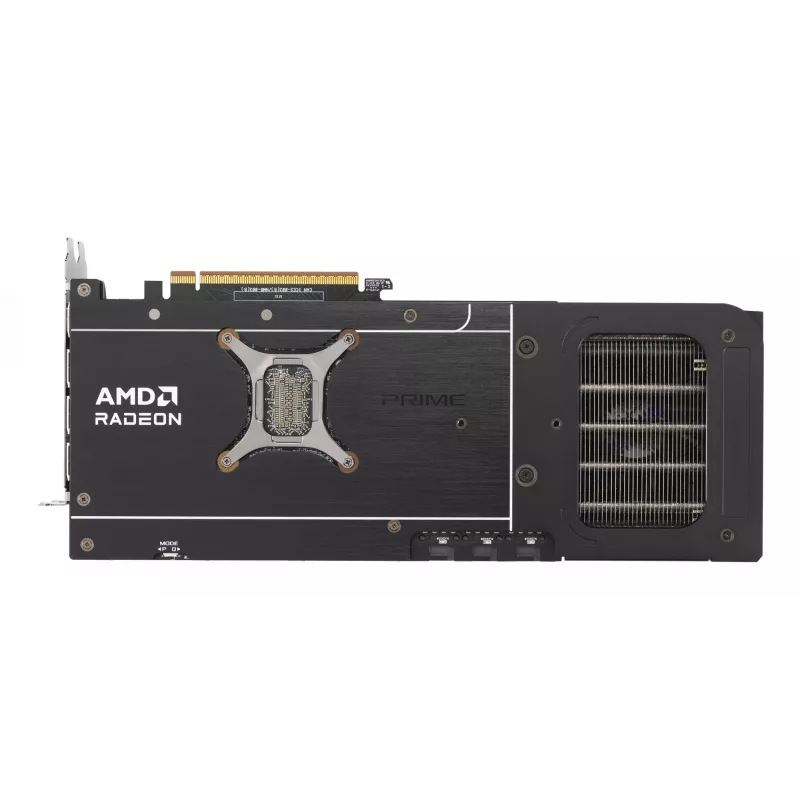 Graphics Card ASUS PRIME RX 9070 XT 16GB GDDR6 PCIe 5.0, 256-bit, 3x DisplayPort 2.1a, HDMI 2.1b, 3x8-pin, 312×130×50 mm