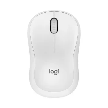 Mouse Logitech Silent M240 Wireless Bluetooth White