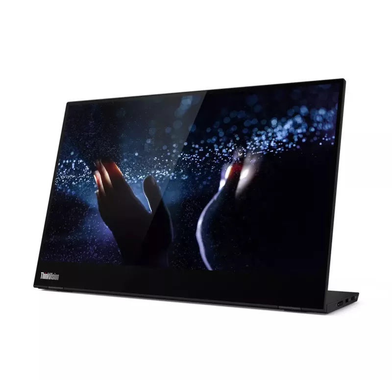 Lenovo ThinkVision M14t computer monitor 35.6 cm (14 inch) 1920 x 1080 pixels Full HD LED Touchscreen Black