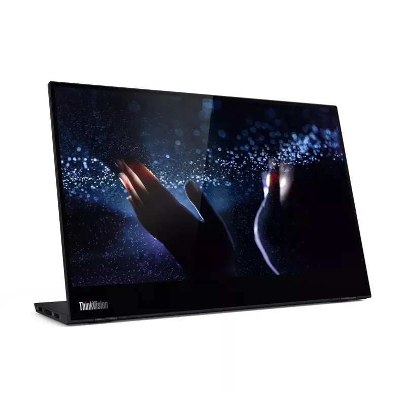 Lenovo ThinkVision M14t computer monitor 35.6 cm (14 inch) 1920 x 1080 pixels Full HD LED Touchscreen Black
